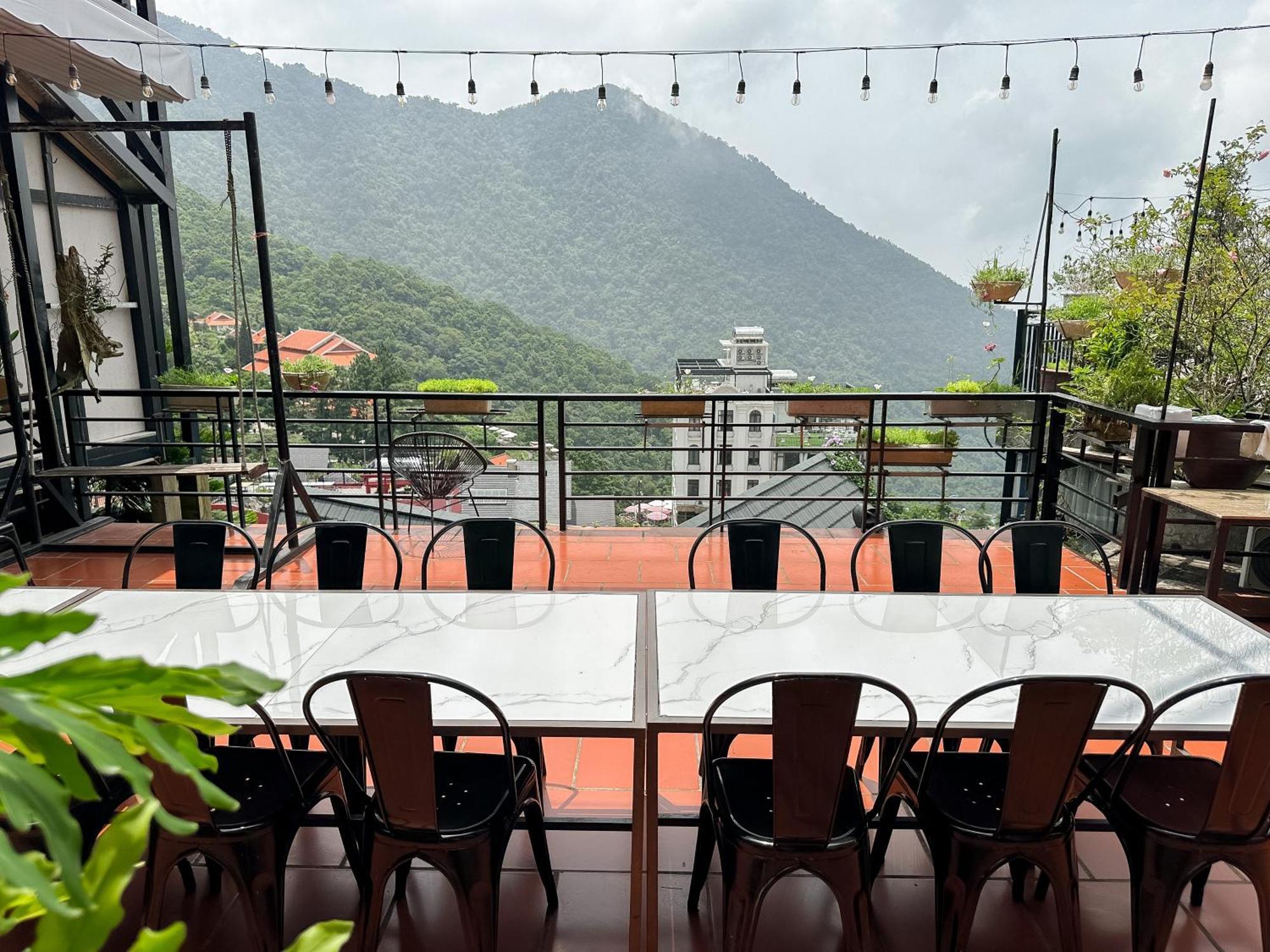 Апартаменты Bach Xanh House Tam Dao Экстерьер фото