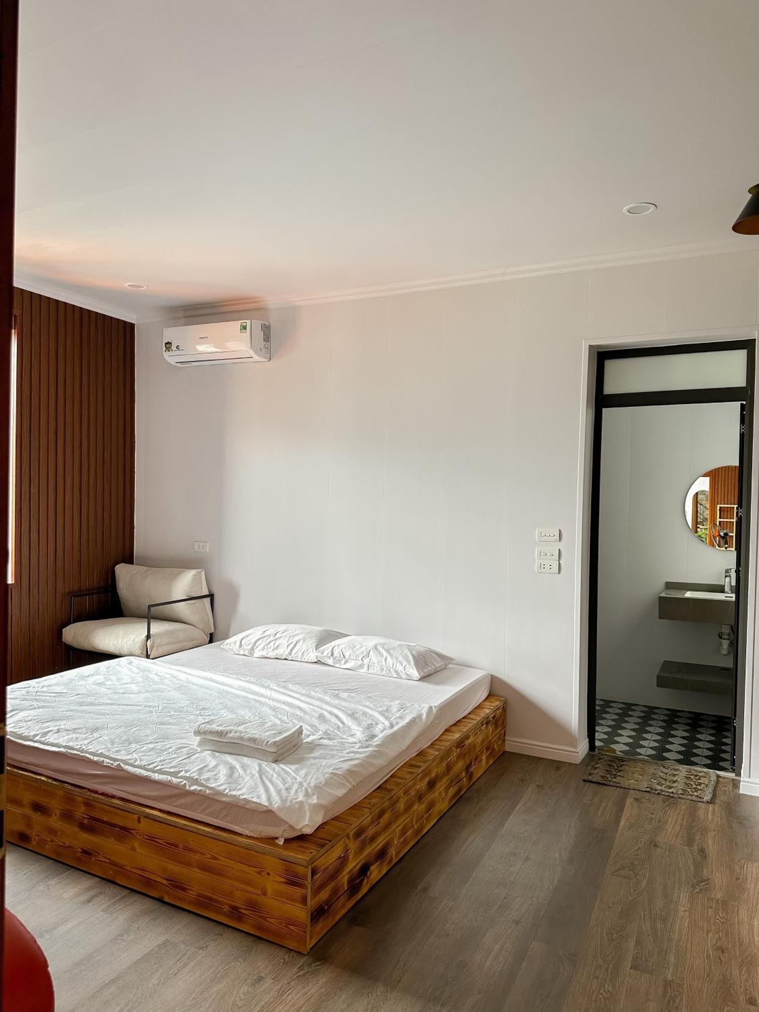 Апартаменты Bach Xanh House Tam Dao Экстерьер фото