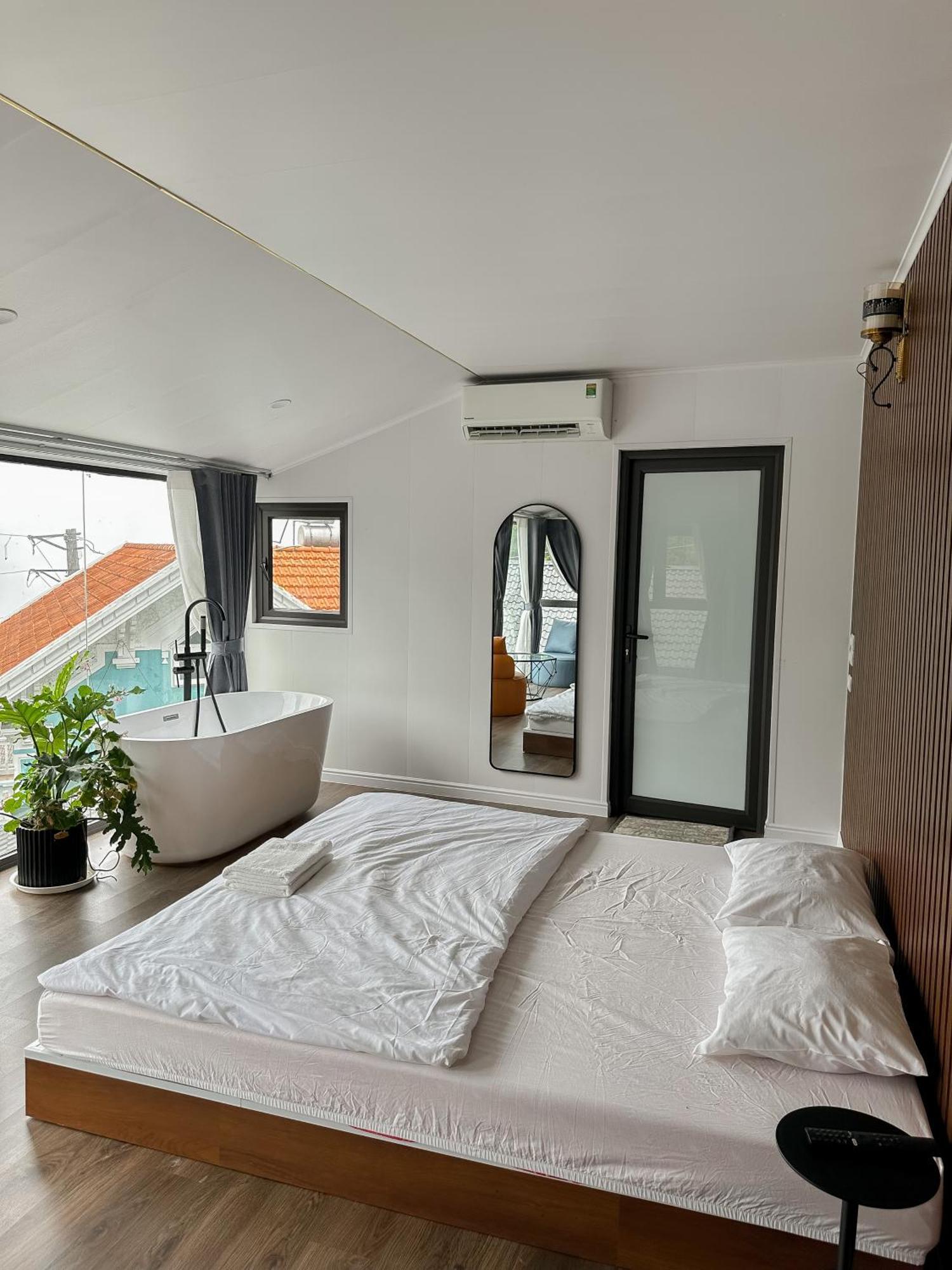 Апартаменты Bach Xanh House Tam Dao Экстерьер фото